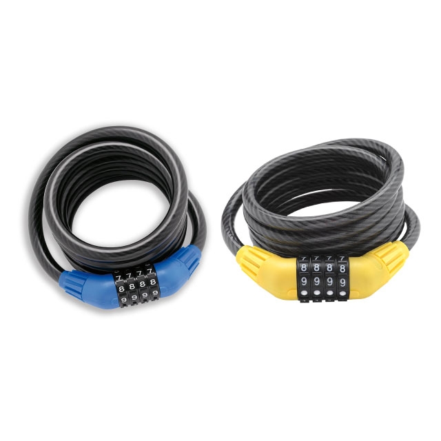 WL0633 Bike Digital Code Coil Cable Lock